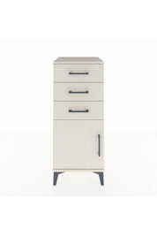 Hyperion Komodin Tek Raflı 3 Çekmeceli Tek Kapaklı 44x44x106 - S43M009V1B