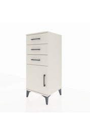 Hyperion Komodin Tek Raflı 3 Çekmeceli Tek Kapaklı 44x44x106 - S43M009V1B