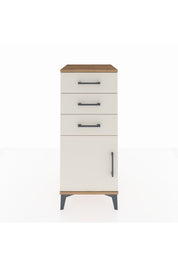 Hyperion Komodin Tek Raflı 3 Çekmeceli Tek Kapaklı 44x44x106 - S43M009V7B