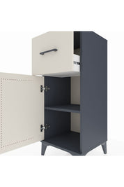 Hyperion Komodin Tek Raflı Tek Çekmeceli Tek Kapaklı 44x44x106 - S43M010V4B