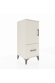 Hyperion Komodin 2 Raflı Tek Çekmeceli Tek Kapaklı 44x44x106 - S43M011V1B