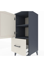 Hyperion Komodin 2 Raflı Tek Çekmeceli Tek Kapaklı 44x44x106 - S43M011V4B
