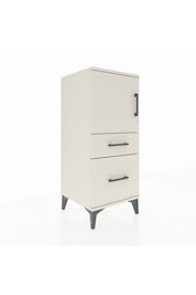 Hyperion Komodin 2 Raflı 2 Çekmeceli Tek Kapaklı 44x44x106 - S43M012V1B