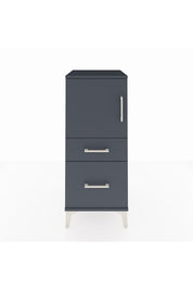 Hyperion Komodin 2 Raflı 2 Çekmeceli Tek Kapaklı 44x44x106 - S43M012V5B