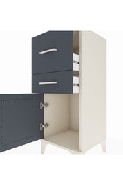 Hyperion Komodin 2 Çekmeceli Tek Kapaklı 44x44x106 - S43M013V2B