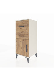 Hyperion Komodin 2 Çekmeceli Tek Kapaklı 44x44x106 - S43M013V3B