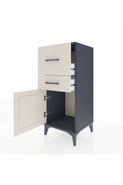 Hyperion Komodin 2 Çekmeceli Tek Kapaklı 44x44x106 - S43M013V4B