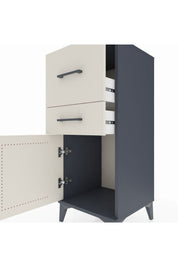 Hyperion Komodin 2 Çekmeceli Tek Kapaklı 44x44x106 - S43M013V4B