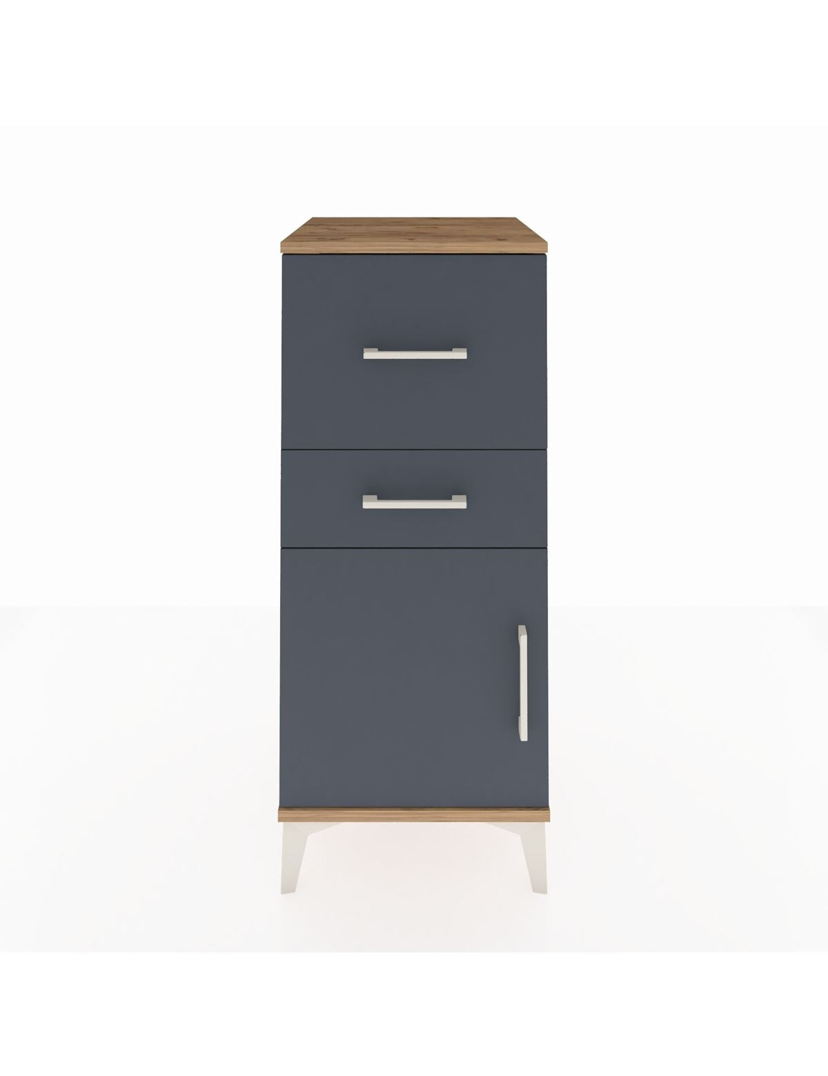 Hyperion Komodin 2 Çekmeceli Tek Kapaklı 44x44x106 - S43M013V8B