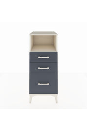 Hyperion Komodin Tek Raflı 3 Çekmeceli 44x44x106 - S43M014V2B