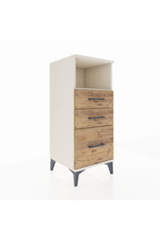 Hyperion Komodin Tek Raflı 3 Çekmeceli 44x44x106 - S43M014V3B