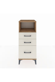 Hyperion Komodin Tek Raflı 3 Çekmeceli 44x44x106 - S43M014V7B