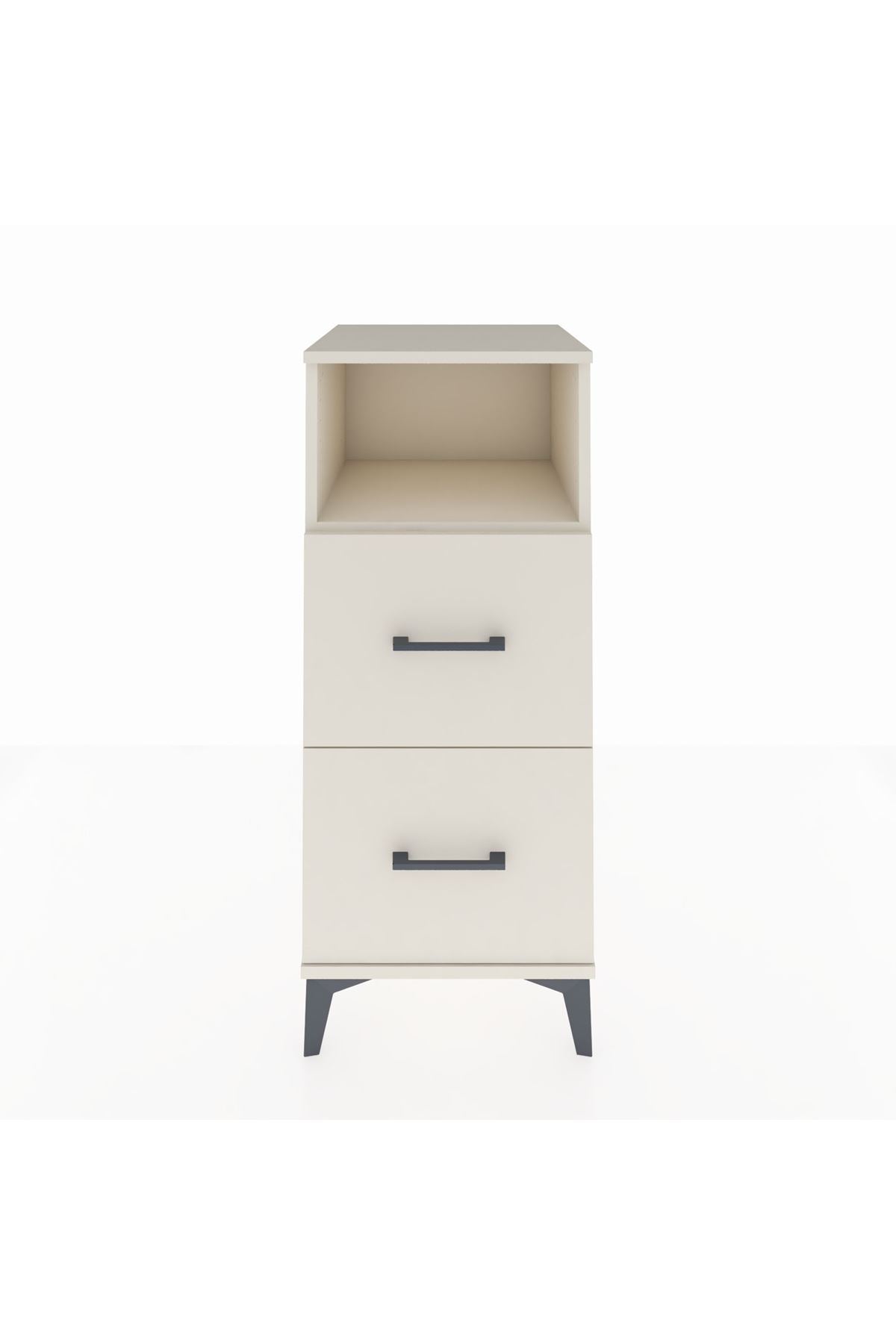 Hyperion Komodin Tek Raflı 2 Çekmeceli 44x44x106 - S43M015V1B