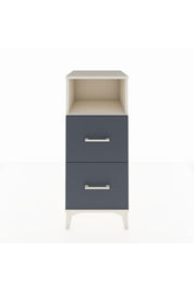 Hyperion Komodin Tek Raflı 2 Çekmeceli 44x44x106 - S43M015V2B