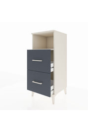Hyperion Komodin Tek Raflı 2 Çekmeceli 44x44x106 - S43M015V2B