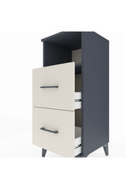 Hyperion Komodin Tek Raflı 2 Çekmeceli 44x44x106 - S43M015V4B