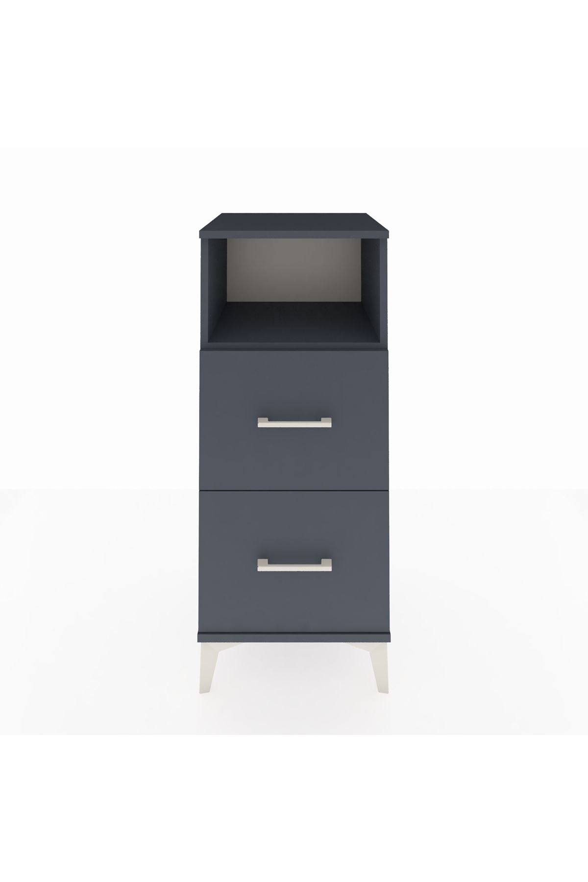 Hyperion Komodin Tek Raflı 2 Çekmeceli 44x44x106 - S43M015V5B