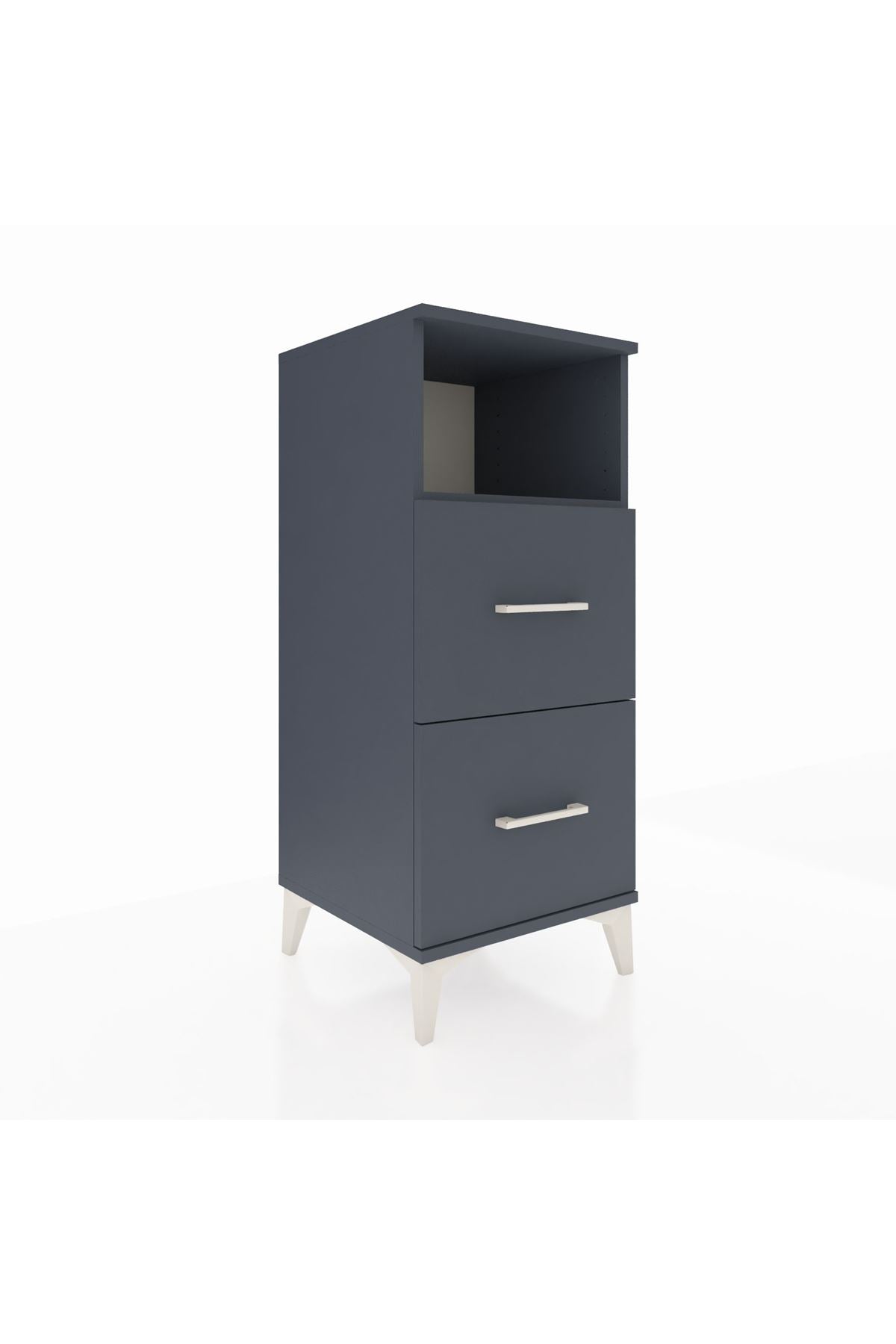 Hyperion Komodin Tek Raflı 2 Çekmeceli 44x44x106 - S43M015V5B