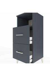 Hyperion Komodin Tek Raflı 2 Çekmeceli 44x44x106 - S43M015V5B