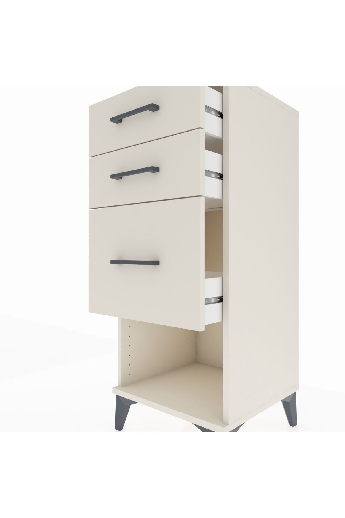 Hyperion Komodin 3 Çekmeceli 44x44x106 - S43M016V1B