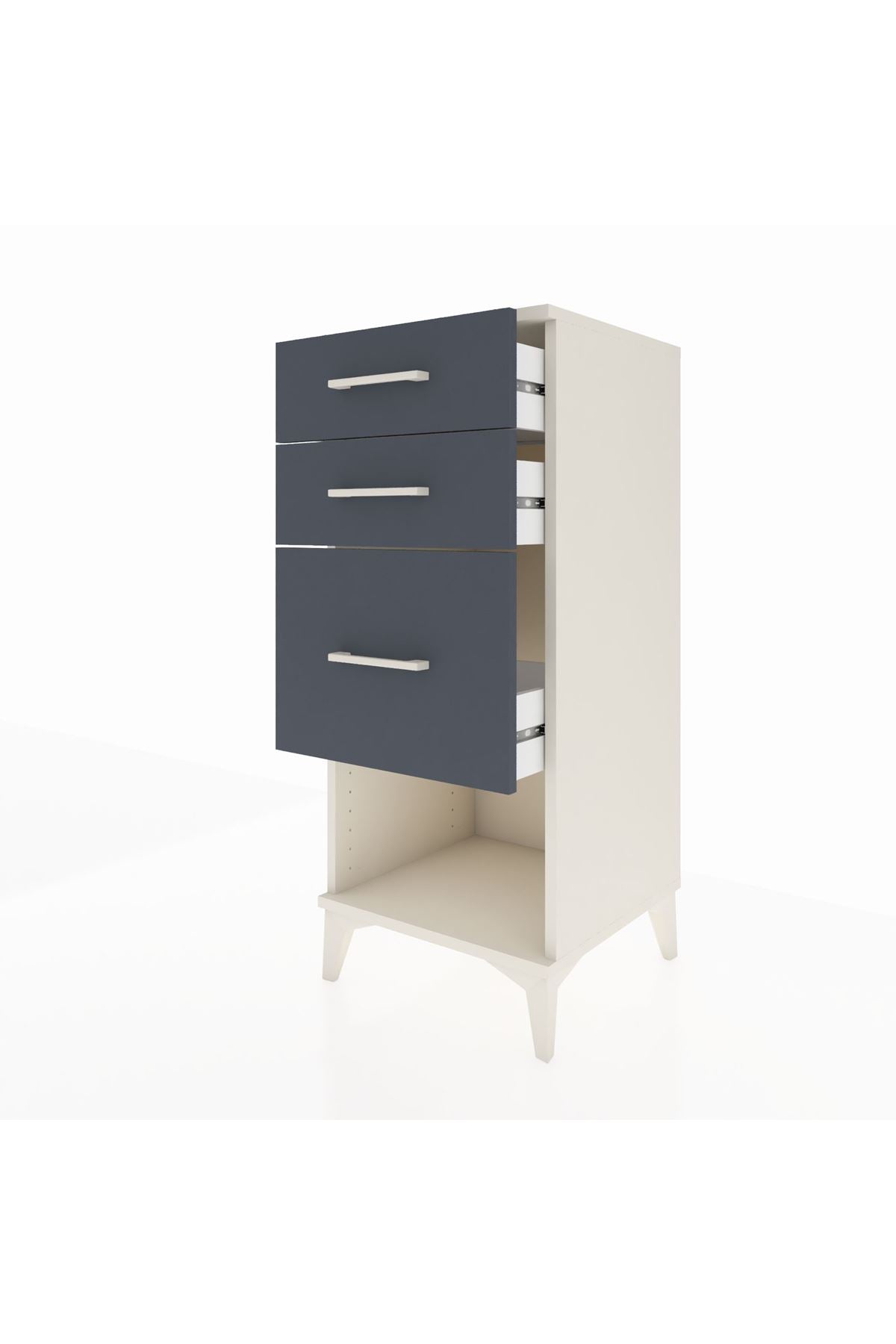 Hyperion Komodin 3 Çekmeceli 44x44x106 - S43M016V2B