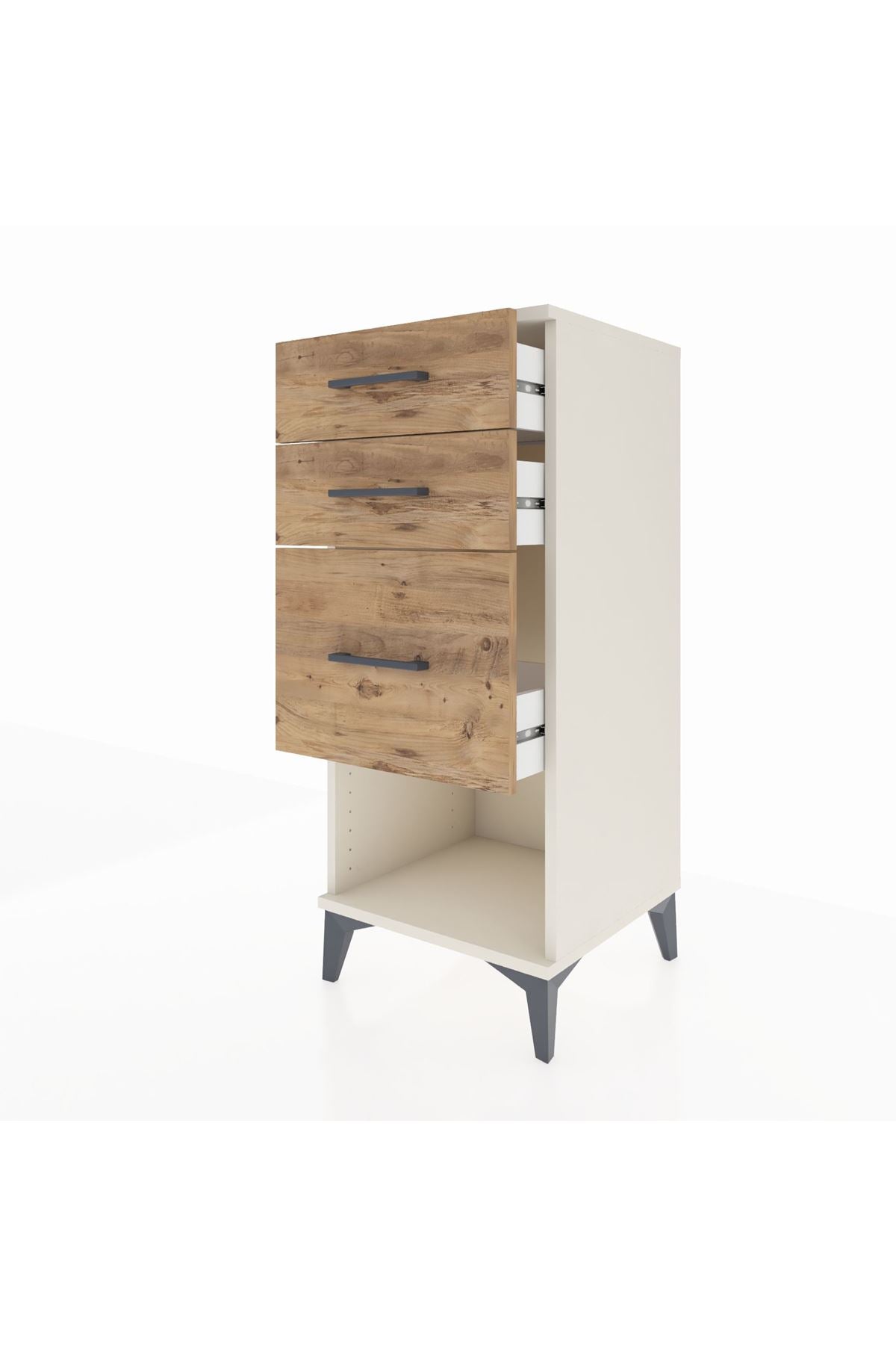 Hyperion Komodin 3 Çekmeceli 44x44x106 - S43M016V3B