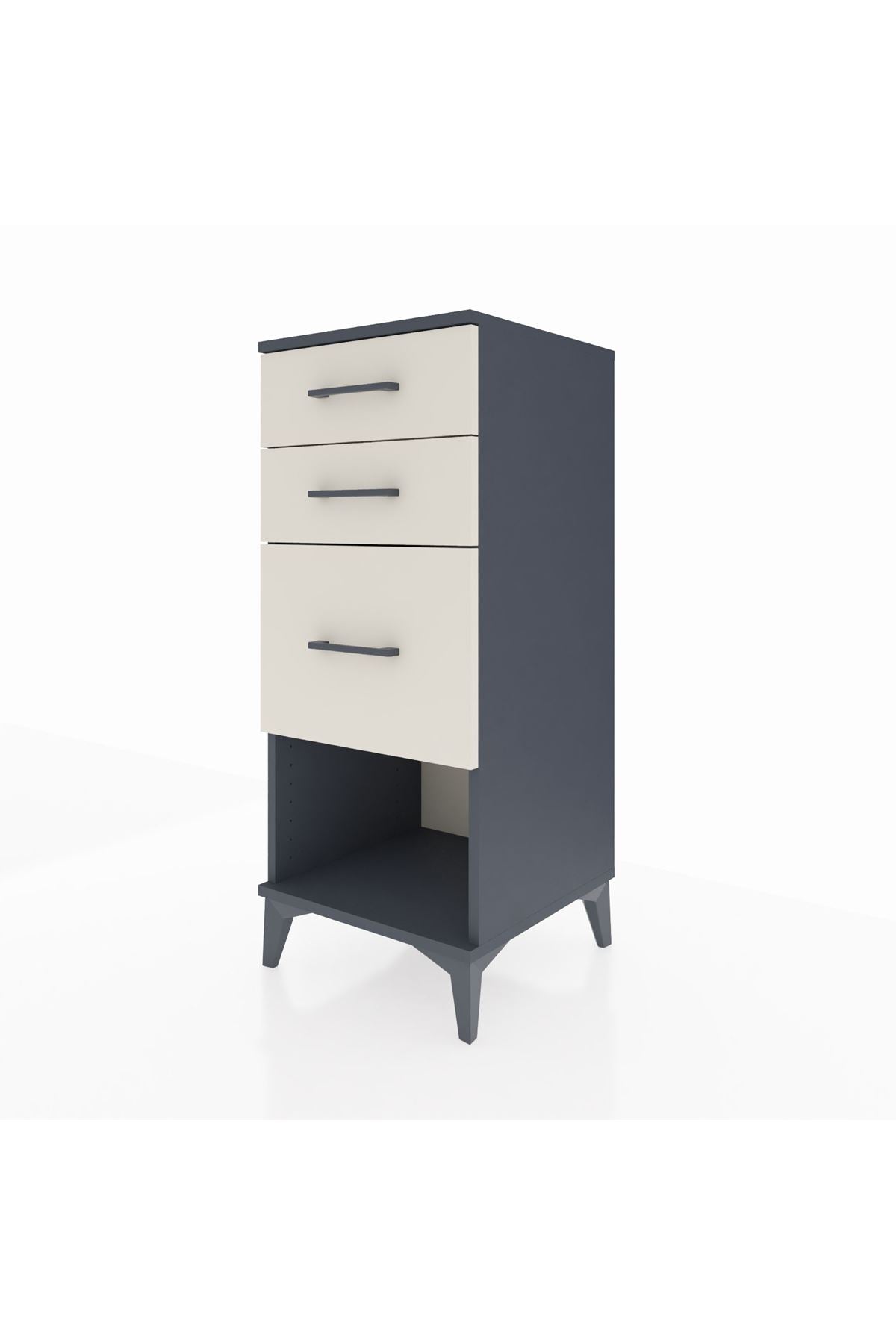 Hyperion Komodin 3 Çekmeceli 44x44x106 - S43M016V4B