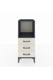 Hyperion Komodin Tek Raflı 3 Çekmeceli 44x44x106 - S43M017V4B