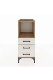 Hyperion Komodin Tek Raflı 3 Çekmeceli 44x44x106 - S43M017V7B