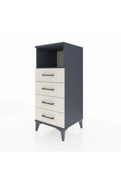 Hyperion Komodin Tek Raflı 4 Çekmeceli 44x44x106 - S43M018V4B