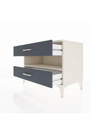 Hyperion Şifonyer Tek Raflı 2 Çekmeceli 88x44x64 - S35M003V2B