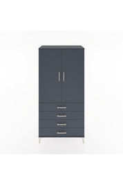 Hyperion Dolap 2 Raflı 4 Çekmeceli 2 Kapaklı 88x44x182 - S57M005V5B
