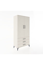 Hyperion Dolap 2 Raflı 3 Çekmeceli 2 Kapaklı 88x44x182 - S57M006V1B