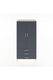 Hyperion Dolap 2 Raflı 3 Çekmeceli 2 Kapaklı 88x44x182 - S57M006V2B