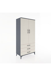 Hyperion Dolap 2 Raflı 3 Çekmeceli 2 Kapaklı 88x44x182 - S57M006V4B