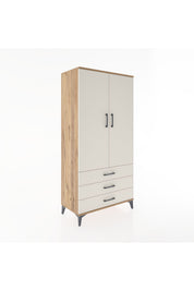 Hyperion Dolap 2 Raflı 3 Çekmeceli 2 Kapaklı 88x44x182 - S57M006V7B
