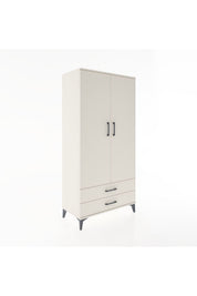 Hyperion Dolap 4 Raflı 2 Çekmeceli 2 Kapaklı 88x44x182 - S57M007V1B