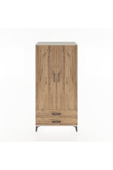 Hyperion Dolap 4 Raflı 2 Çekmeceli 2 Kapaklı 88x44x182