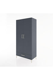 Hyperion Dolap 4 Raflı Tek Çekmeceli 2 Kapaklı 88x44x182 - S57M008V5B
