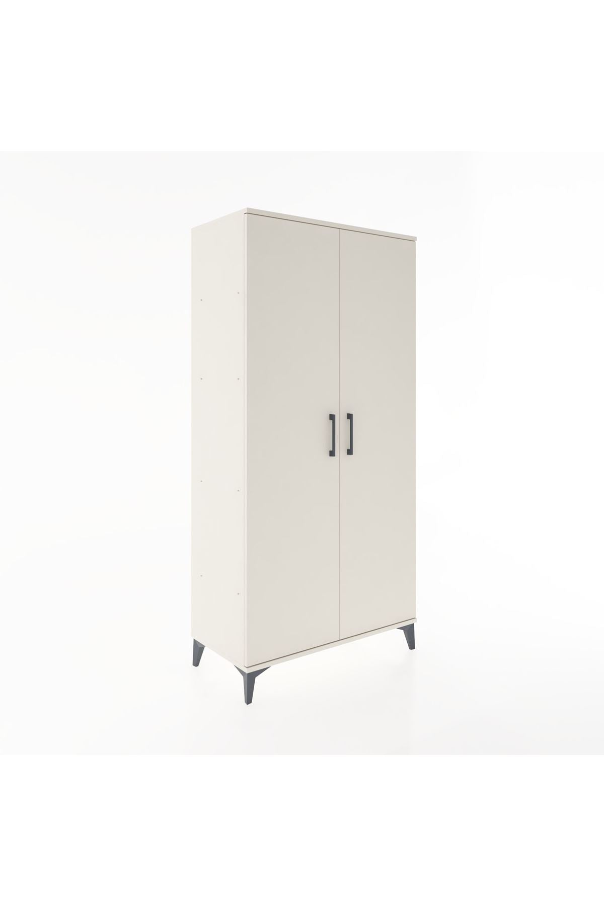 Hyperion Dolap 4 Raflı 2 Kapaklı 88x44x182 - S57M009V1B