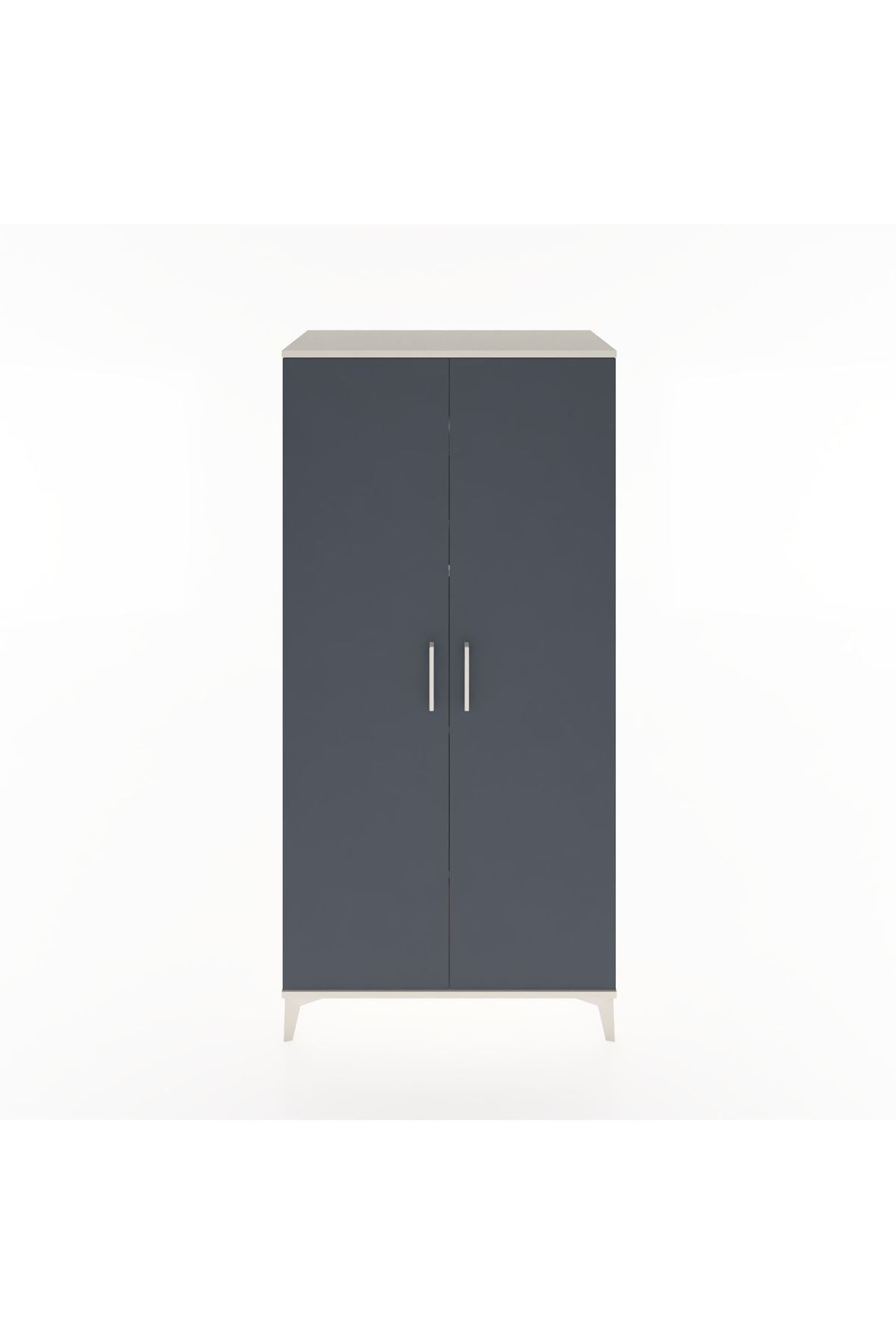 Hyperion Dolap 4 Raflı 2 Kapaklı 88x44x182 - S57M009V2B