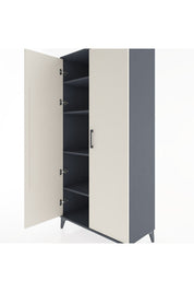 Hyperion Dolap 4 Raflı 2 Kapaklı 88x44x182 - S57M009V4B