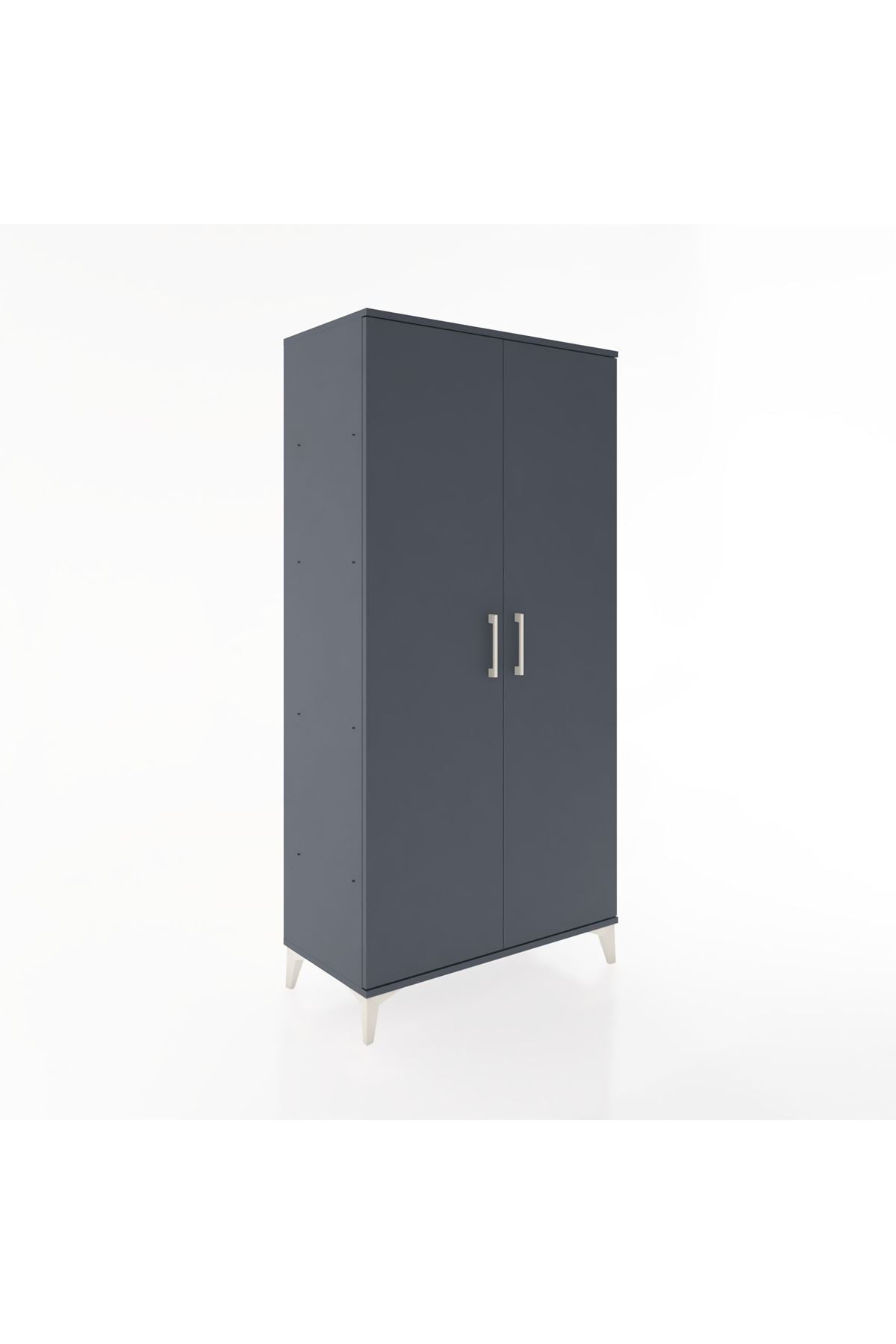 Hyperion Dolap 4 Raflı 2 Kapaklı 88x44x182 - S57M009V5B