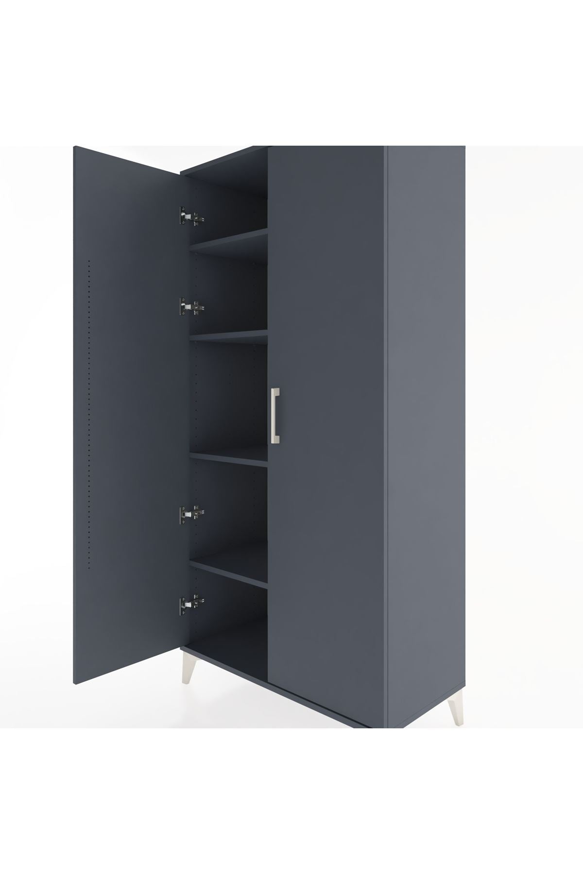 Hyperion Dolap 4 Raflı 2 Kapaklı 88x44x182 - S57M009V5B