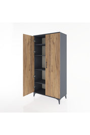 Hyperion Dolap 4 Raflı 2 Kapaklı 88x44x182 - S57M009V6B