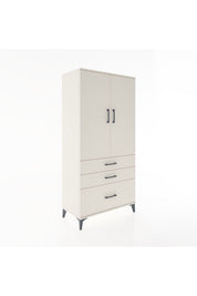 Hyperion Dolap 2 Raflı 3 Çekmeceli 2 Kapaklı 88x44x182 - S57M014V1B