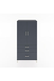 Hyperion Dolap 2 Raflı 3 Çekmeceli 2 Kapaklı 88x44x182 - S57M014V5B
