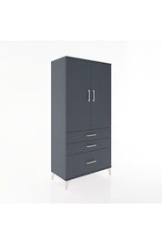 Hyperion Dolap 2 Raflı 3 Çekmeceli 2 Kapaklı 88x44x182 - S57M014V5B