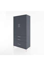 Hyperion Dolap 2 Raflı 3 Çekmeceli 2 Kapaklı 88x44x182 - S57M014V5B