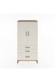 Hyperion Dolap 2 Raflı 3 Çekmeceli 2 Kapaklı 88x44x182 - S57M014V7B